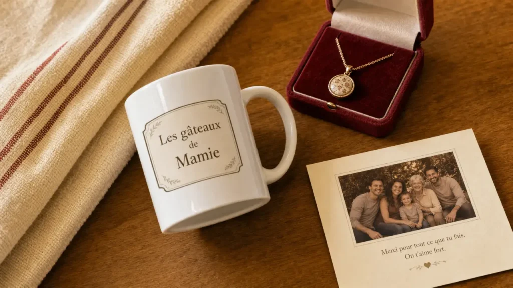 Cadeau mamie : choisir entre utile, personnalisé ou souvenir sans se tromper