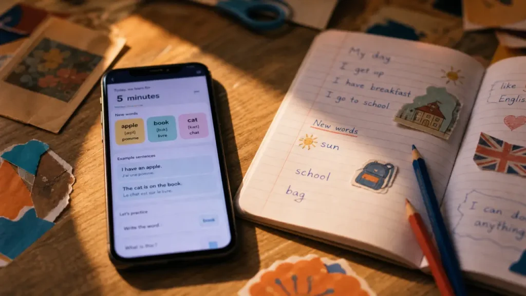 holy owly avis : 5 minutes par jour sur smartphone pour enfant