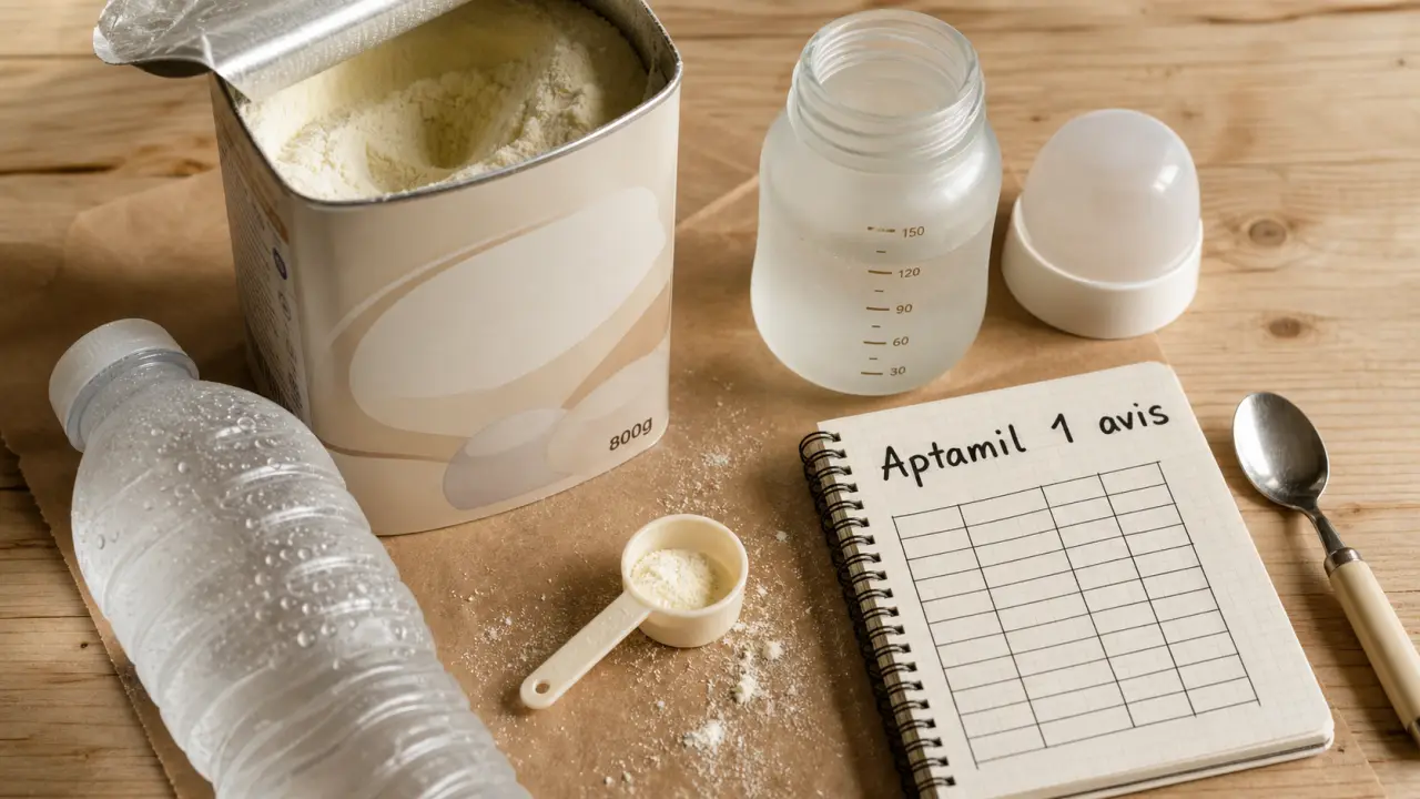 Aptamil 1 avis : digestion, prix et composition du lait 1er âge