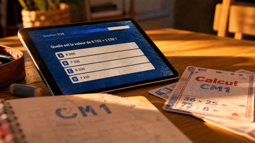 Jeux éducatifs CM1 : maths, français et logique pour viser la bonne compétence