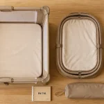 Lit de voyage bébé 1,8 kg et 6 kg, parapluie et pop-up