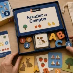 Nathan jeux éducatifs : jeu “Associer et Compter” pour associer et compter