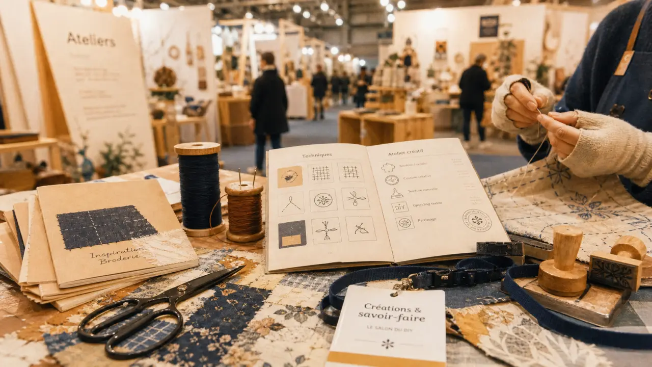 Salon loisirs créatifs 2025 à Paris : créations, ateliers DIY et savoir-faire
