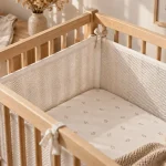Contour de lit de bébé à retirer quand l’enfant se met debout