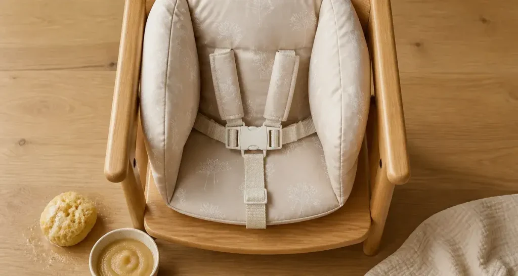 Réducteur de chaise haute : comment garantir le confort et la sécurité de bébé à table