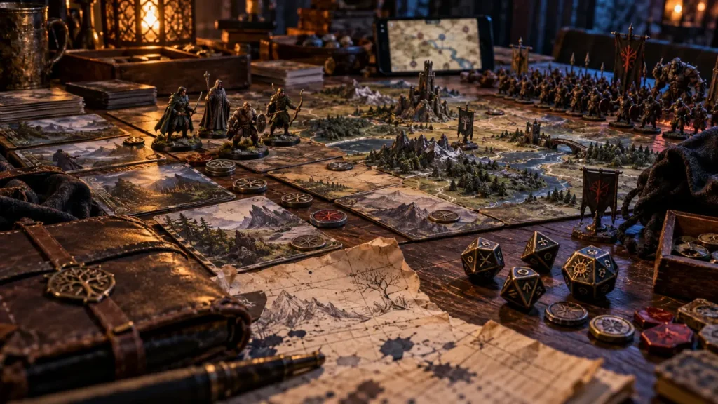 Jeux de société Le Seigneur des Anneaux : choisissez entre duel, aventure coopérative et campagne